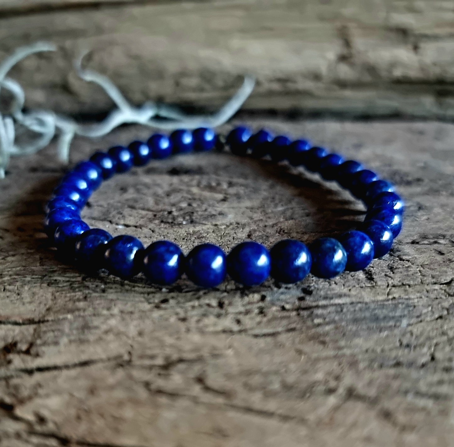 LAPIS LAZULI ENERGY BRACELET 6 mm - INTUITION