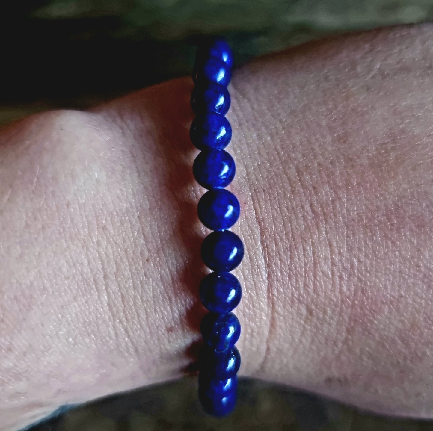 LAPIS LAZULI ENERGY BRACELET 6 mm - INTUITION