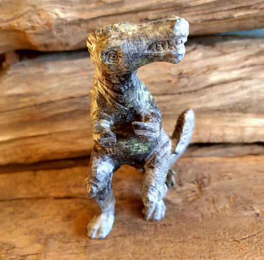 SERPENTINE HANDCARVED T-REX - INTUITION & PROTECTION