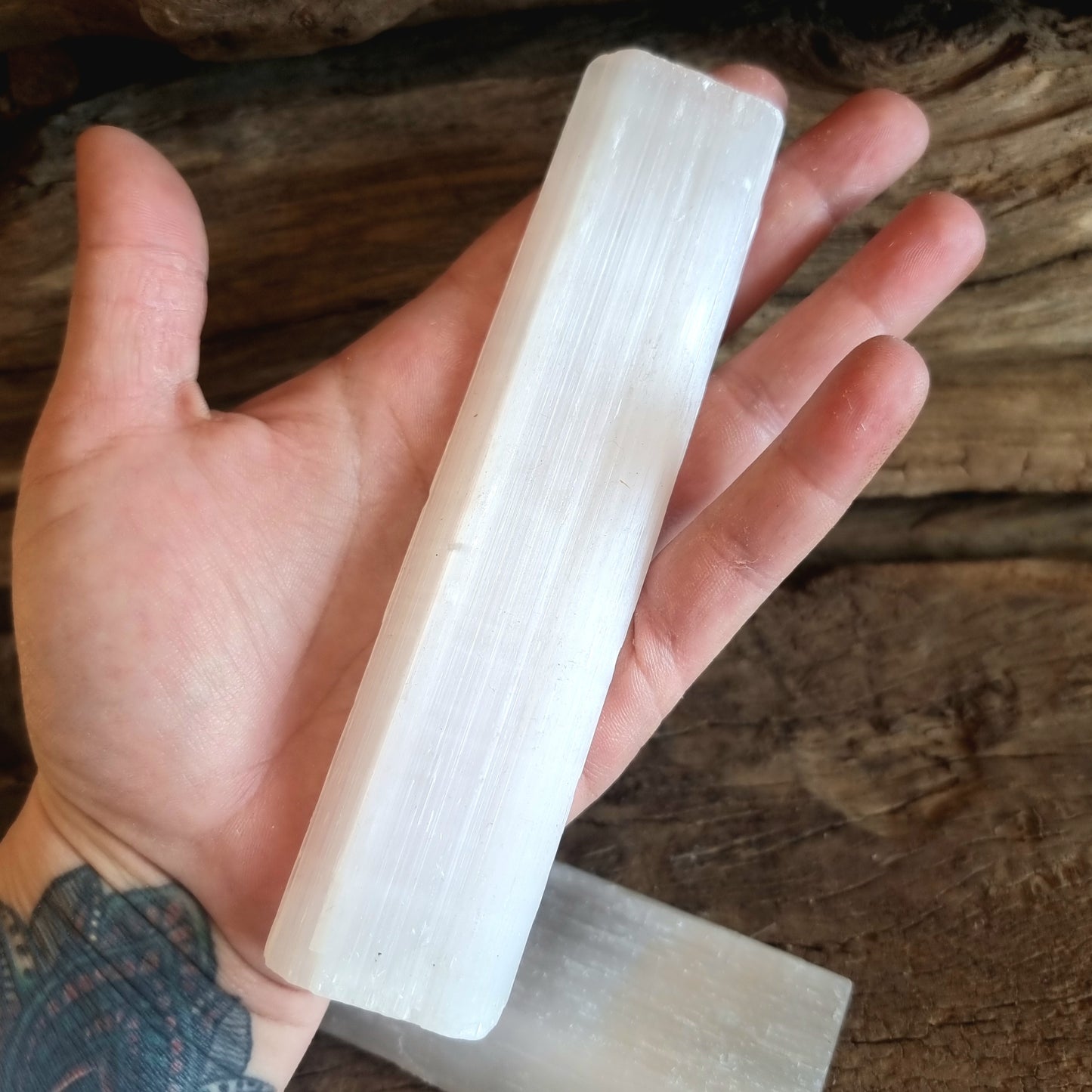 SELENITE ROUGH CHARGING PLATES - ANGELIC GUIDANCE