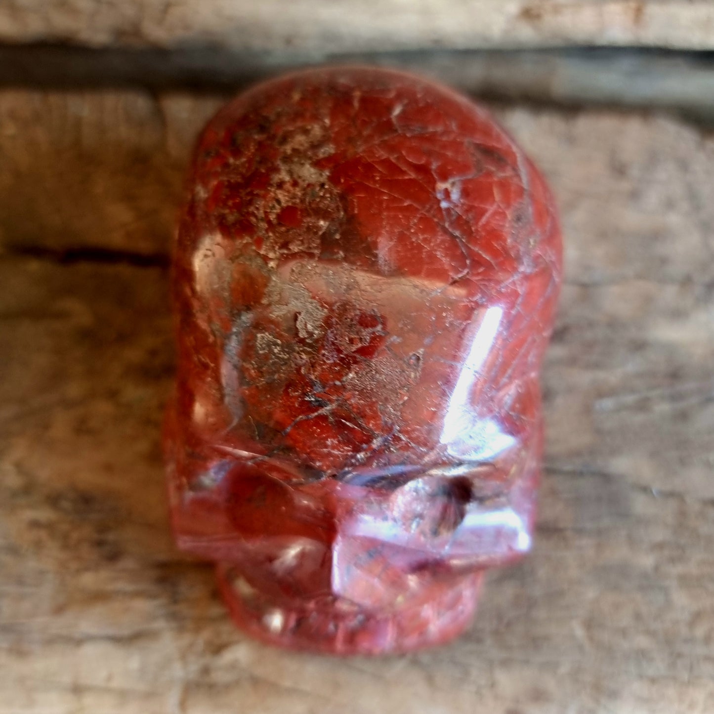RED JASPER SKULL - PROTECTION