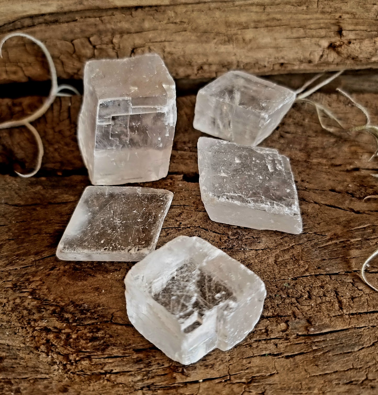 SELENITE ROUGH CUBES MED - ANGELIC GUIDANCE