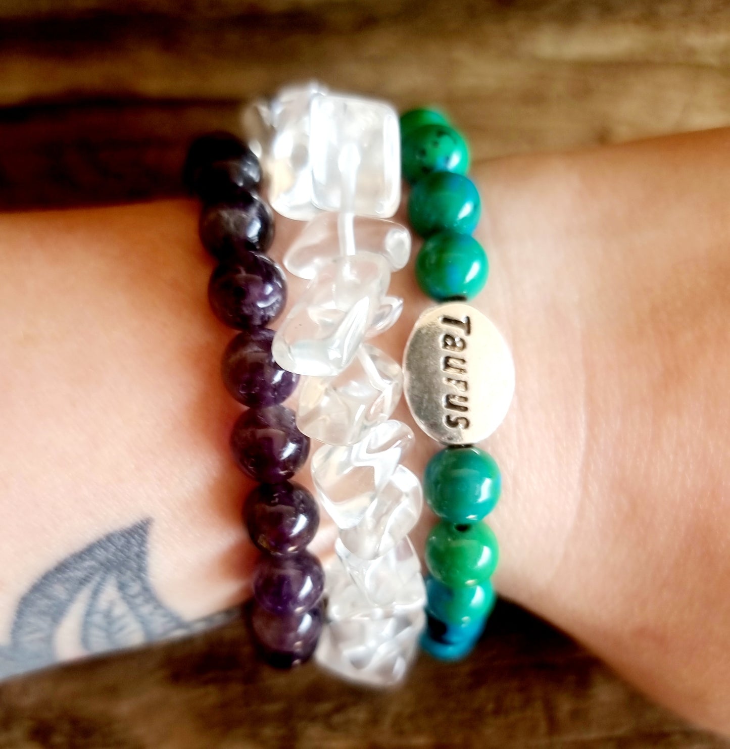 TAURUS ZODIAC BRACELET STACK