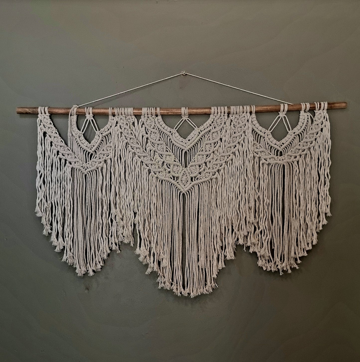 MACRAME WALL HANGING MED 1.2m