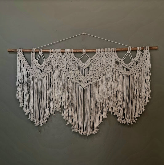 MACRAME WALL HANGING MED 1.2m