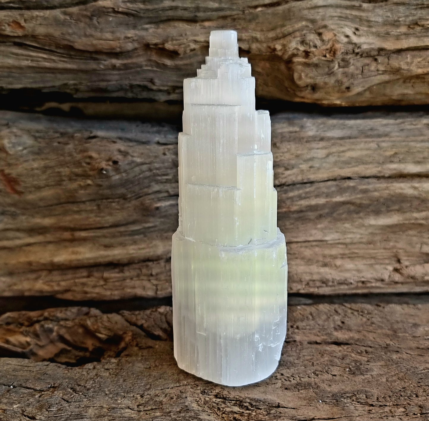 SELENITE TOWER 15cm - ANGELIC GUIDANCE