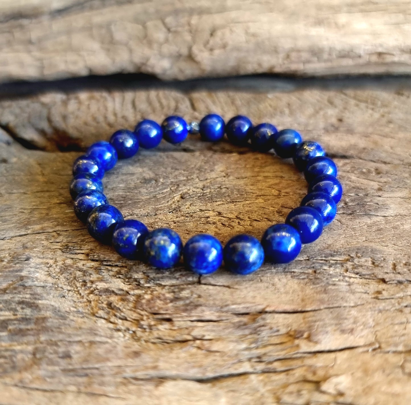 LAPIS LAZULI ENERGY BRACELET 8 mm - INTUITION