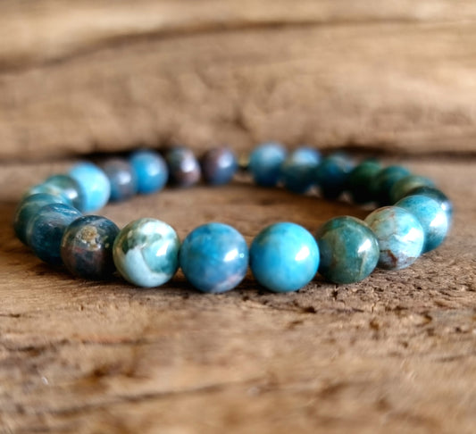 APATITE ENERGY BRACELET 8 mm - MANIFESTATION