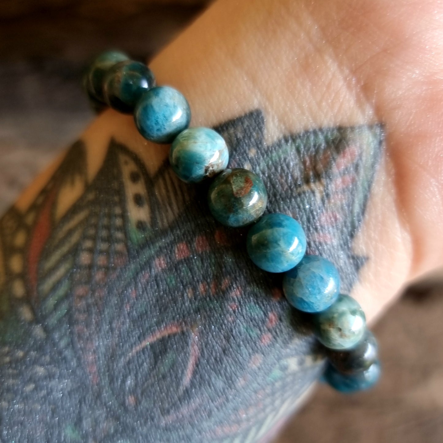 APATITE ENERGY BRACELET 8 mm - MANIFESTATION