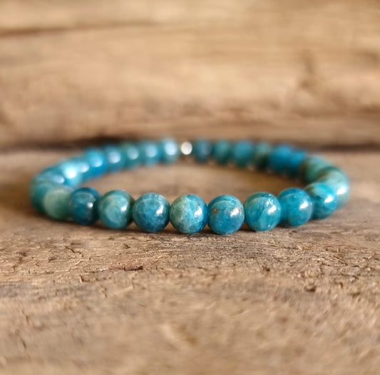 APATITE ENERGY BRACELET 6 mm - MANIFESTATION