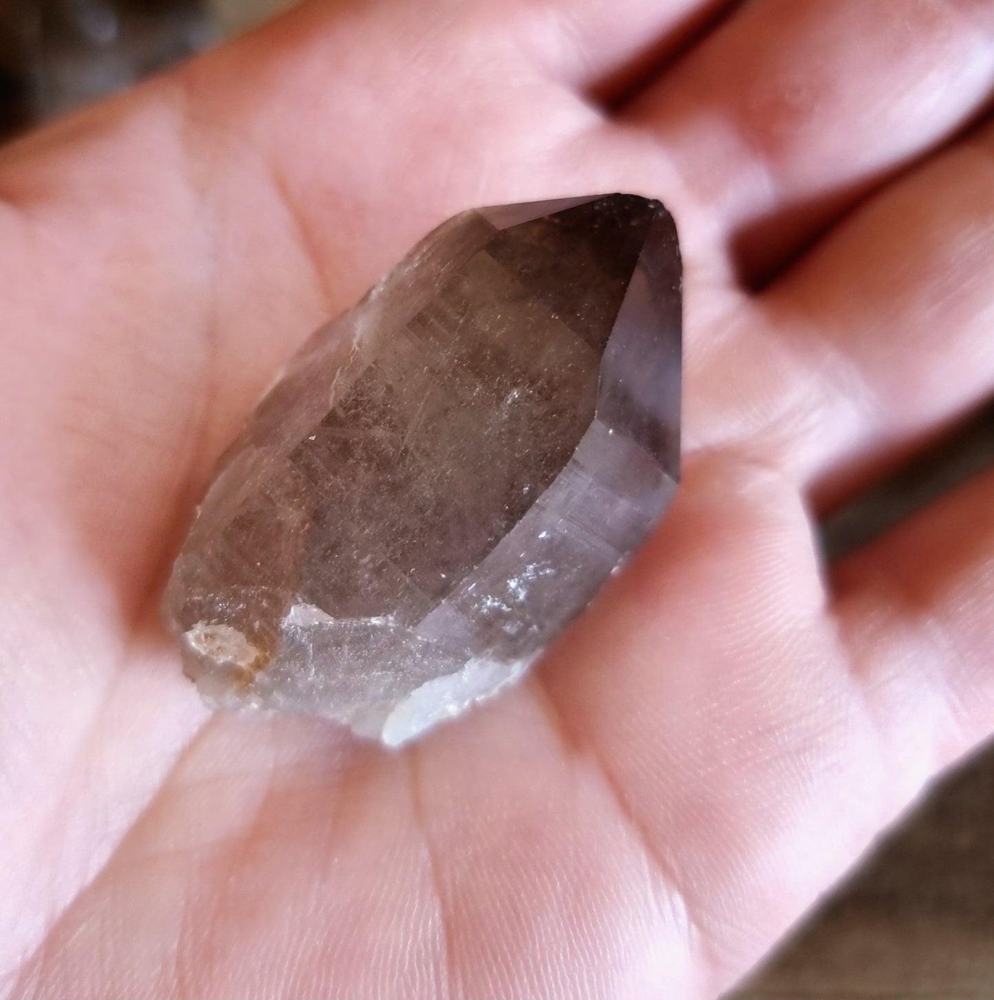 SMOKY QUARTZ ZOMBA POINTS 4-7cm - GROUNDING