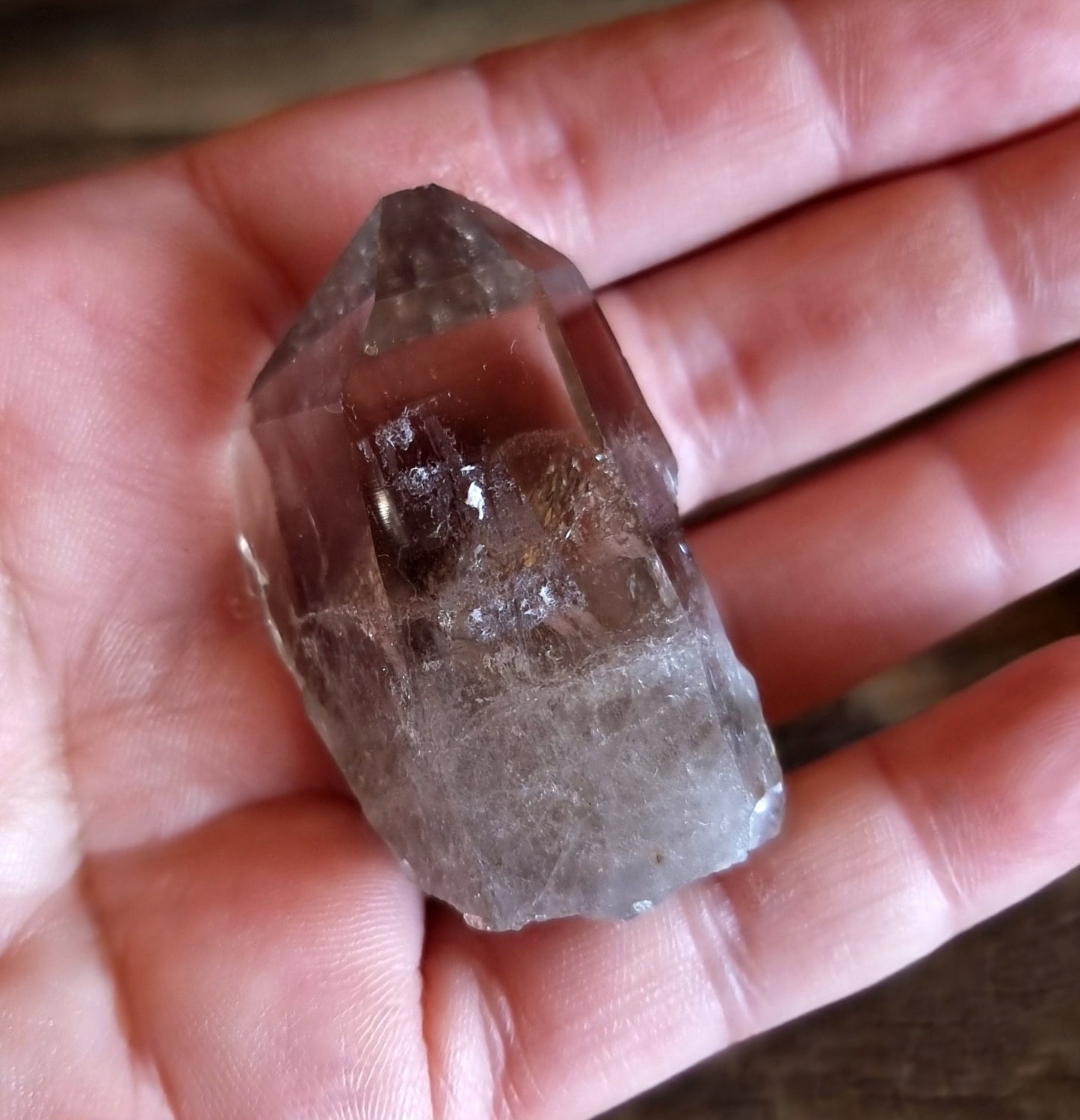 SMOKY QUARTZ ZOMBA POINTS 4-7cm - GROUNDING
