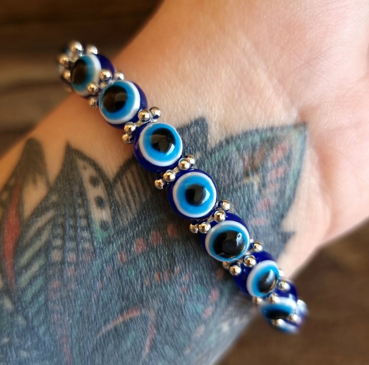 AGAINST EVIL EYE HAMSA HAND BRACELET - PROTECTION AGAINST JEALOUSY