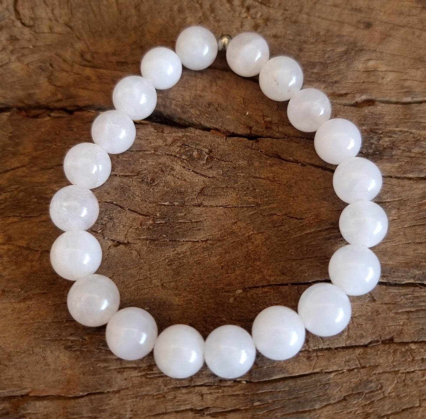 ROSE QUARTZ ENERGY BRACELET 10 mm - UNCONDITIONAL LOVE