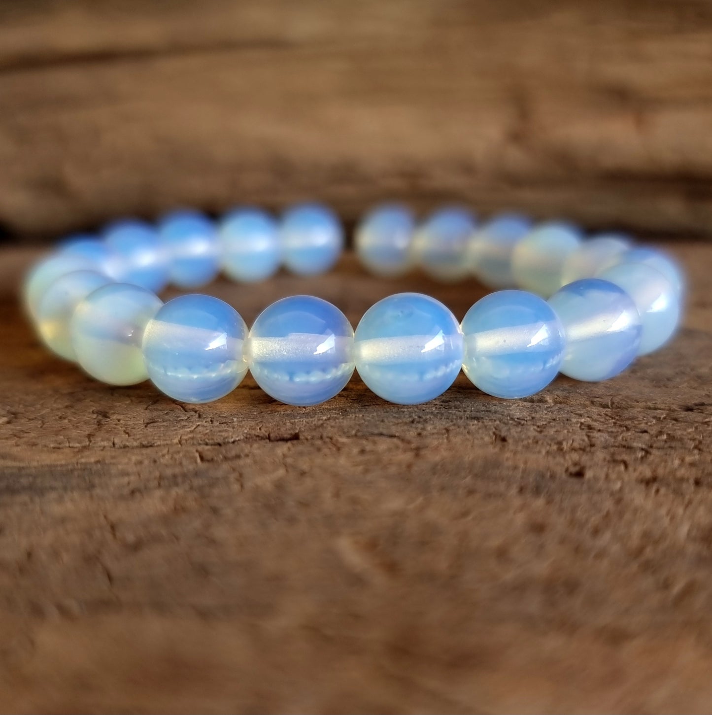 OPALITE ENERGY BRACELET 10 mm - INTUITION