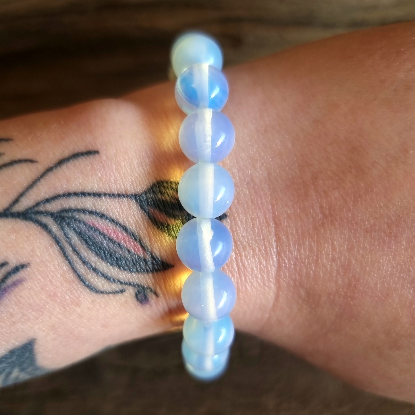 OPALITE ENERGY BRACELET 10 mm - INTUITION