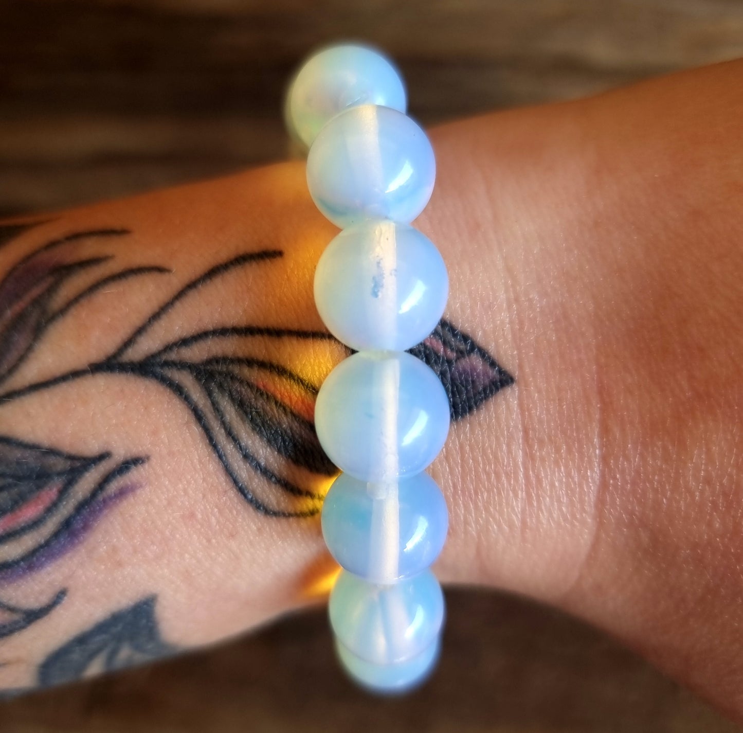 OPALITE ENERGY BRACELET 12 mm - INTUITION