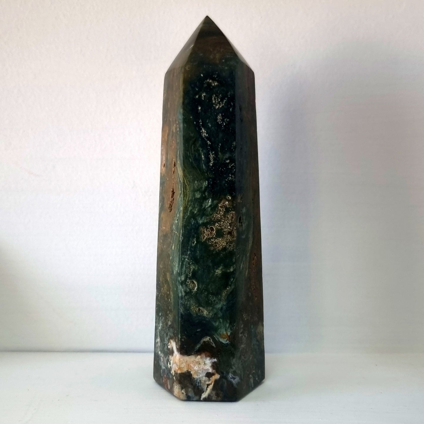 OCEAN JASPER POLISHED TOWER 18 x 6cm