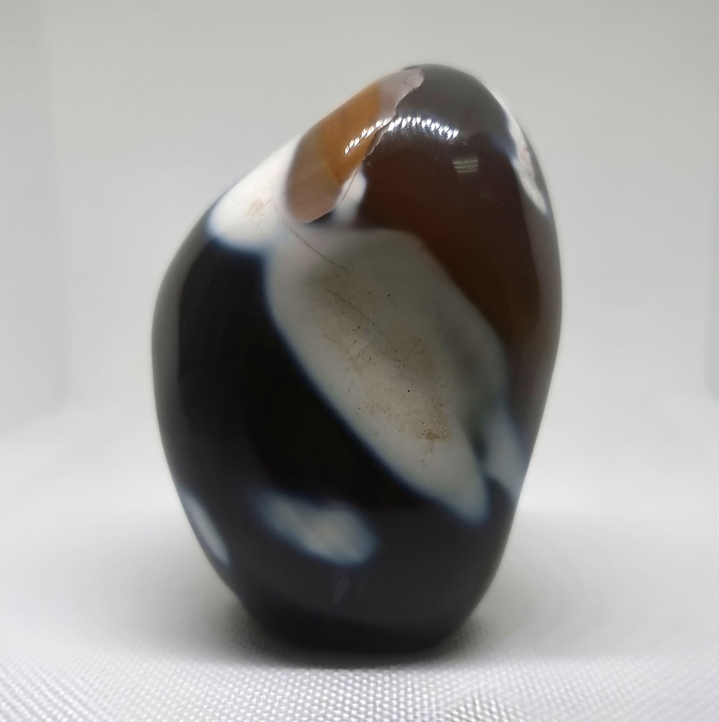 POLISHED ORCA/SNOW AGATE FREEFORM 481g - BALANCE & HARMONY