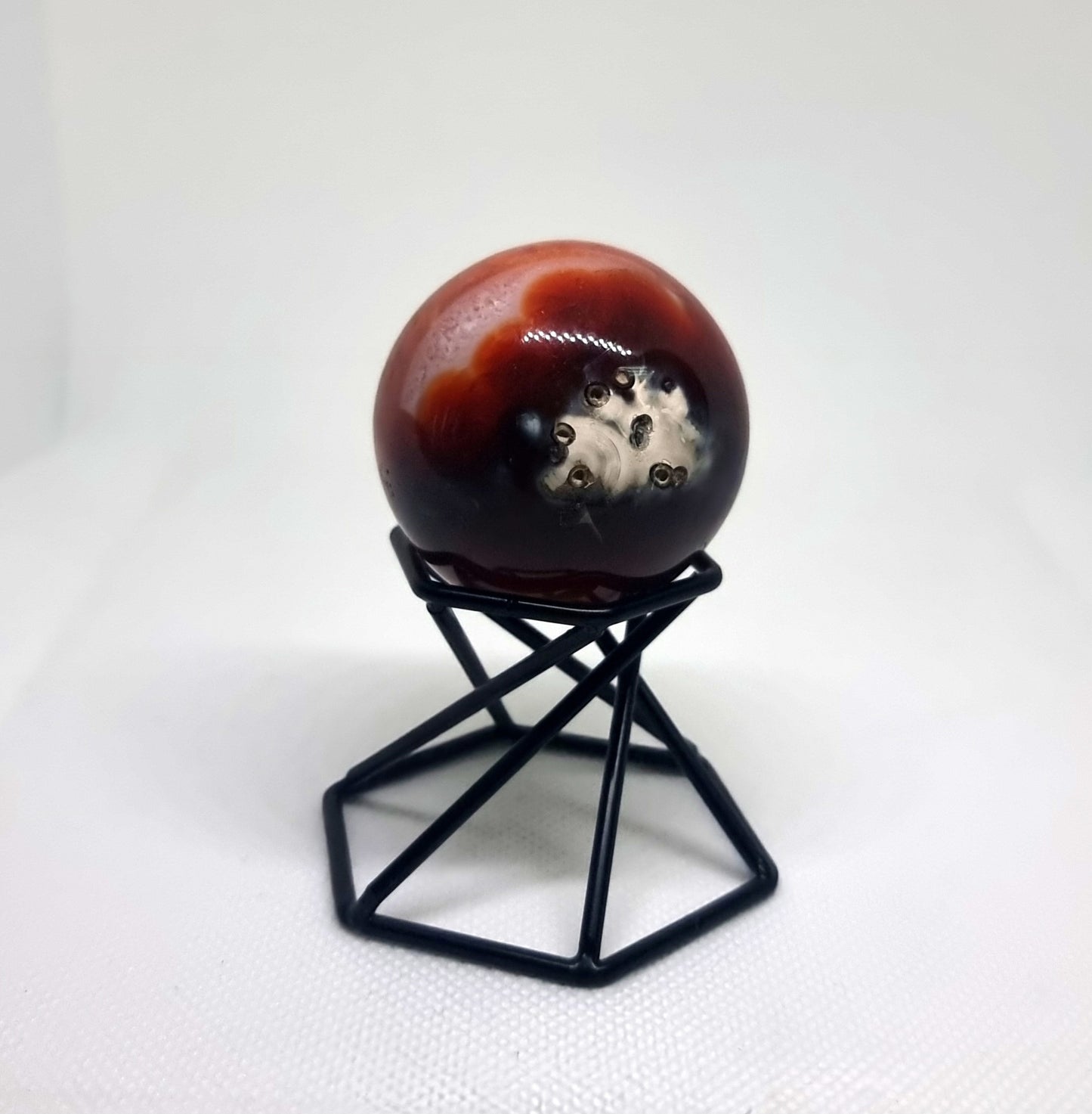 CARNELIAN POLISHED SPHERE (A) 4 cm - CREATIVITY