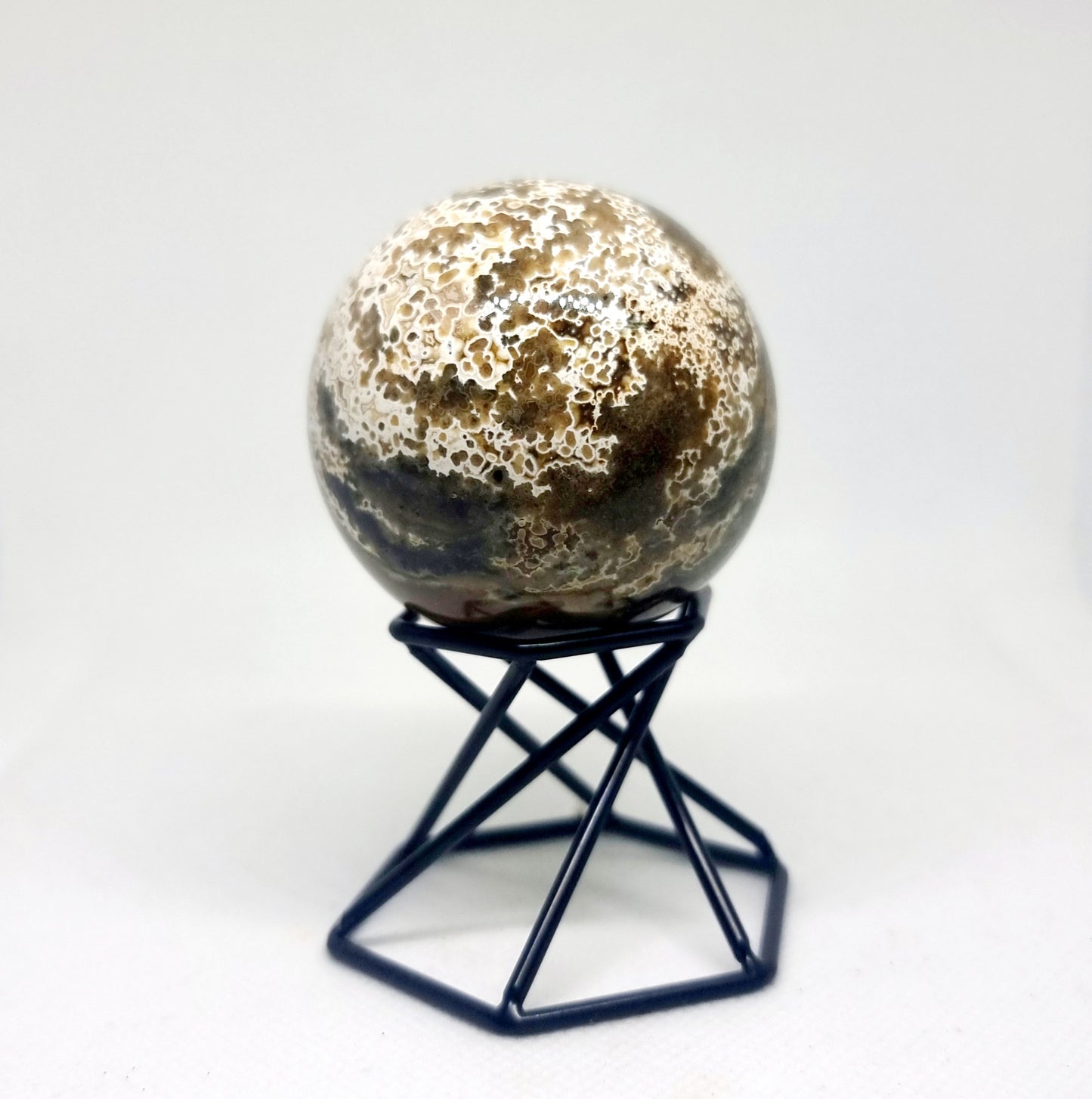 OCEAN JASPER POLISHED SPHERE (C) 6 cm - SELF EXPRESSION