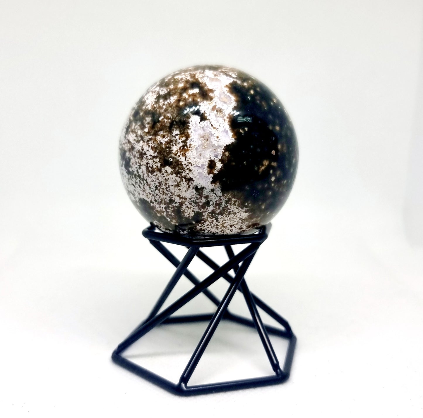 OCEAN JASPER POLISHED SPHERE (B) 6 cm - SELF EXPRESSION