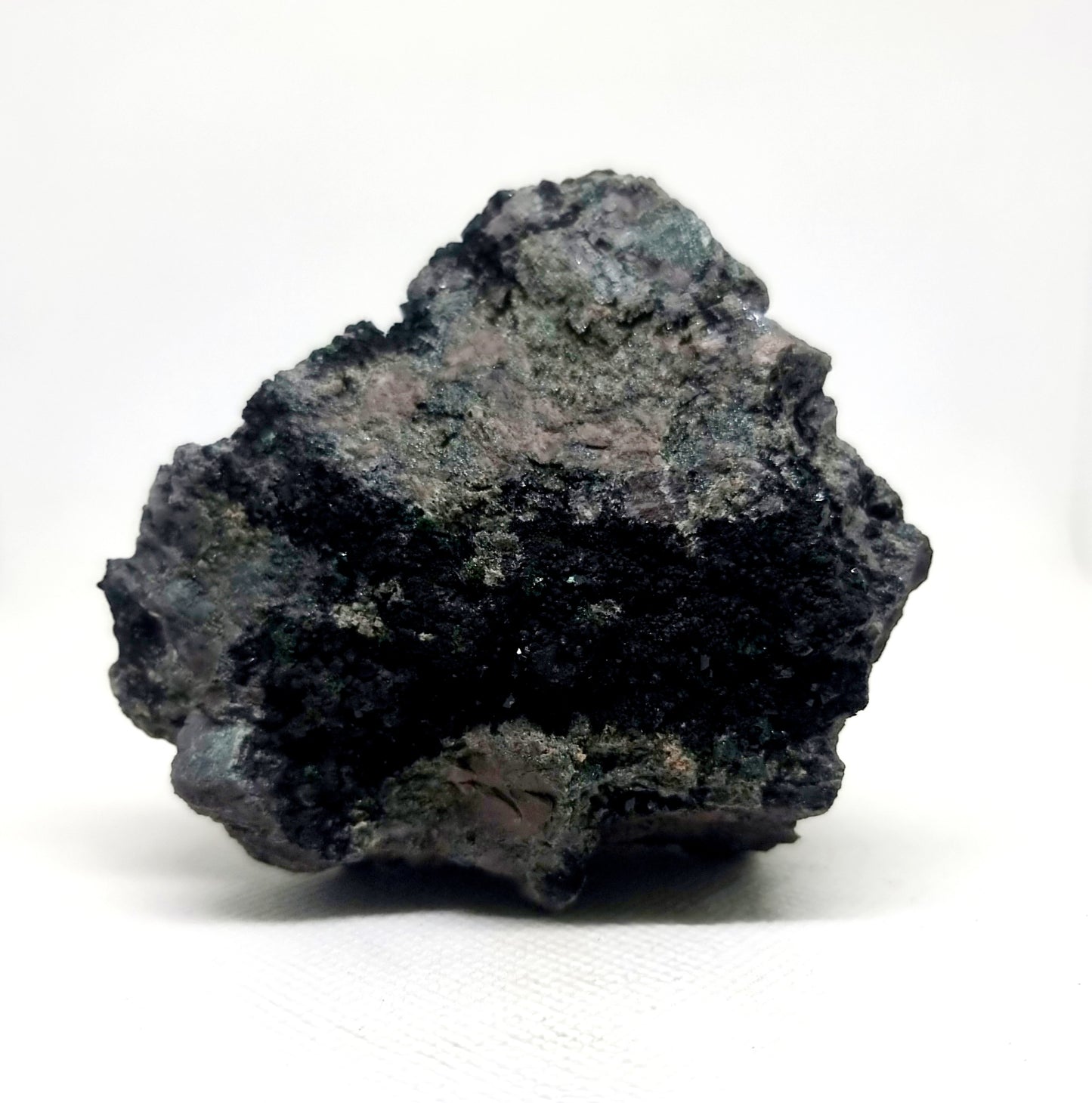 RARE LIBETHENITE ON IRONSTONE MATRIX SPECIMEN 389 g