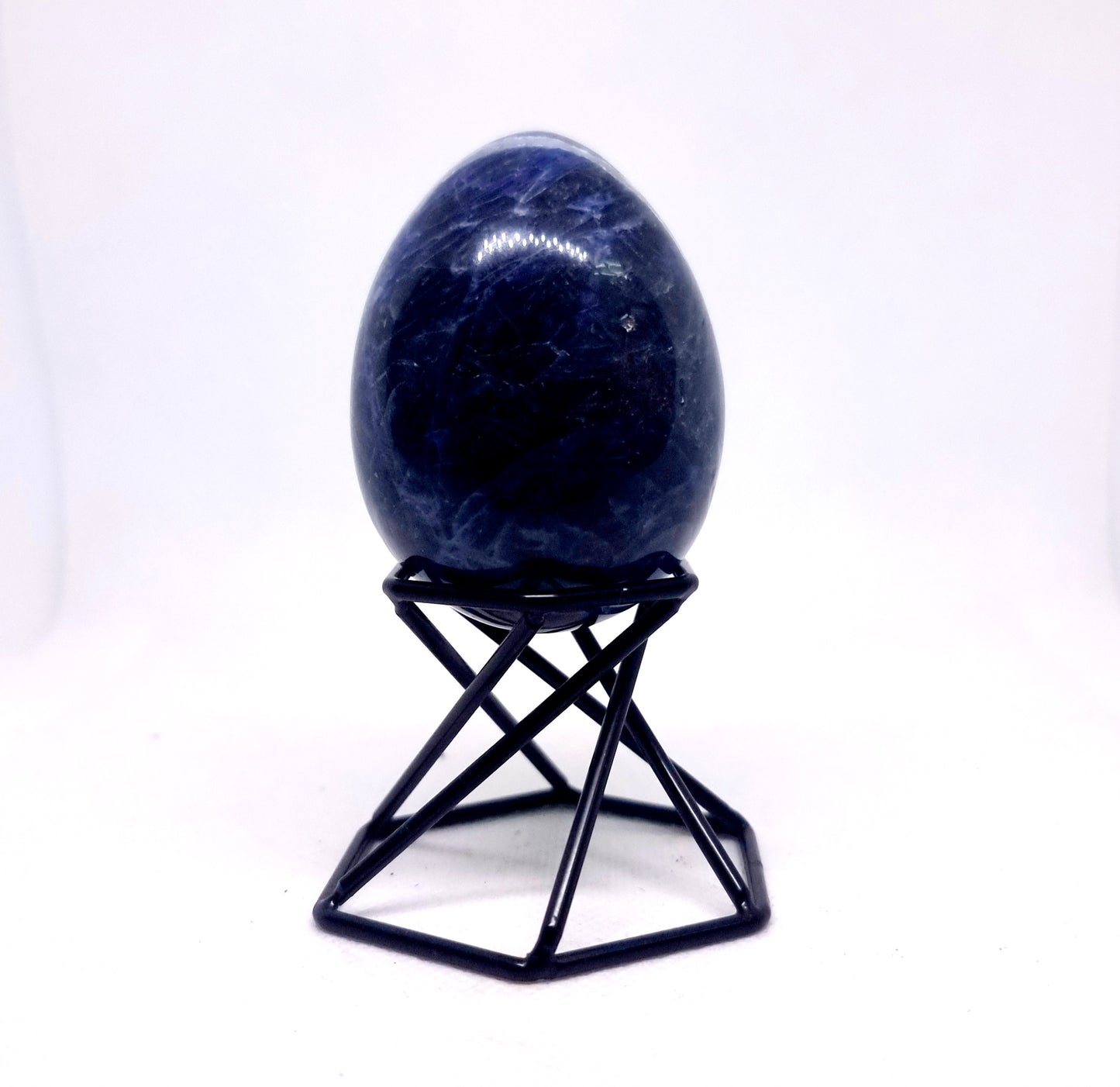 SODALITE POLISHED EGG 148 g - EMOTIONAL WELL BEING