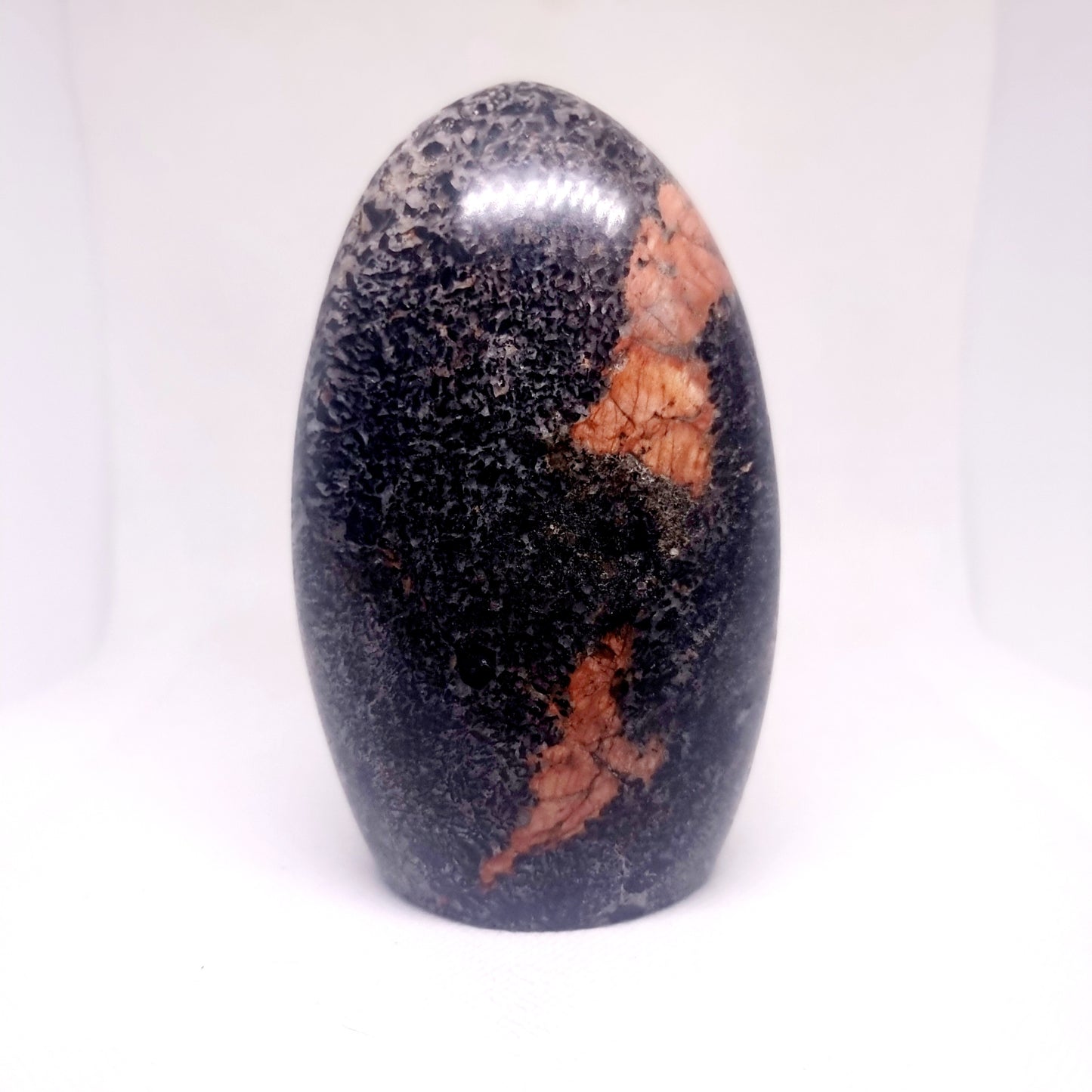 BLACK TOURMALINE POLISHED FREE FORM 12 cm - SHAMANIC PROTECTION