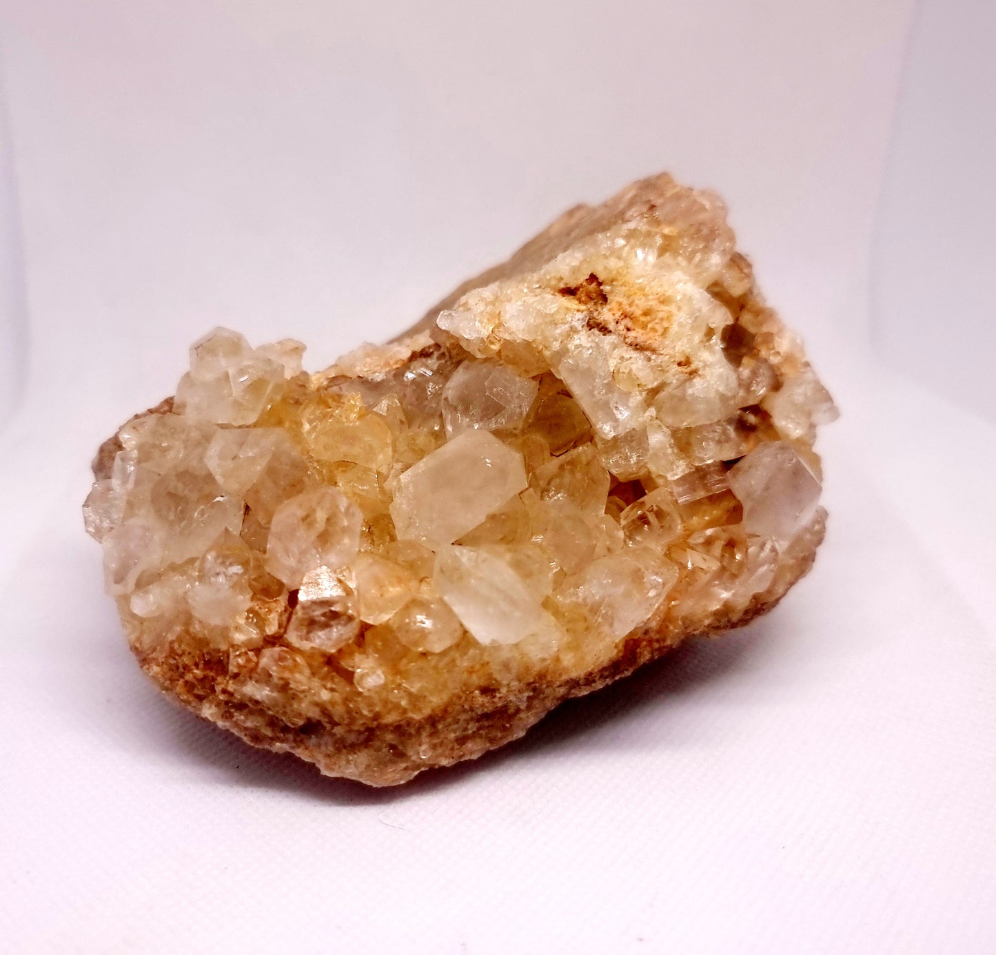 NATURAL GOLDEN LIMONITE QUARTZ CLUSTER 759 g