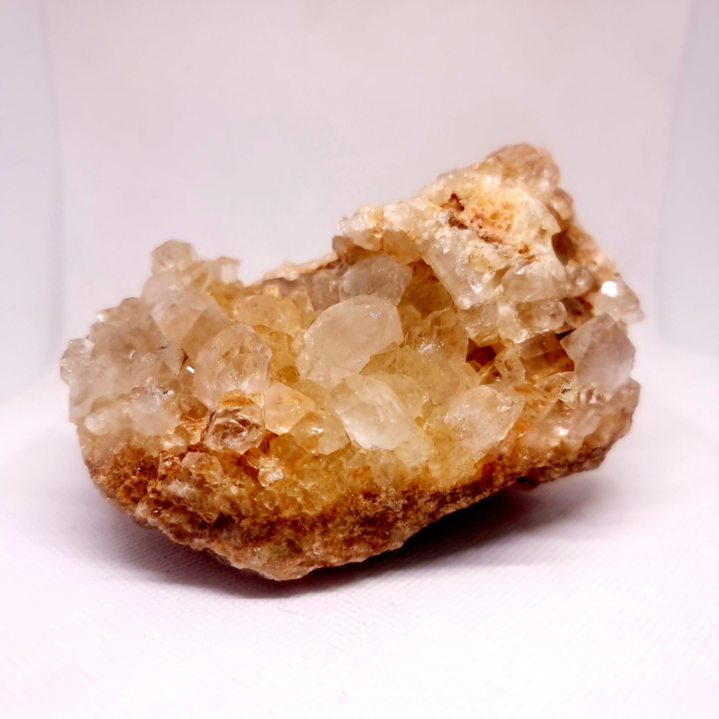 NATURAL GOLDEN LIMONITE QUARTZ CLUSTER 759 g