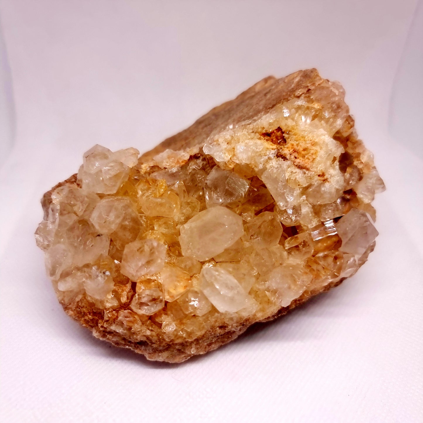 NATURAL GOLDEN LIMONITE QUARTZ CLUSTER 759 g