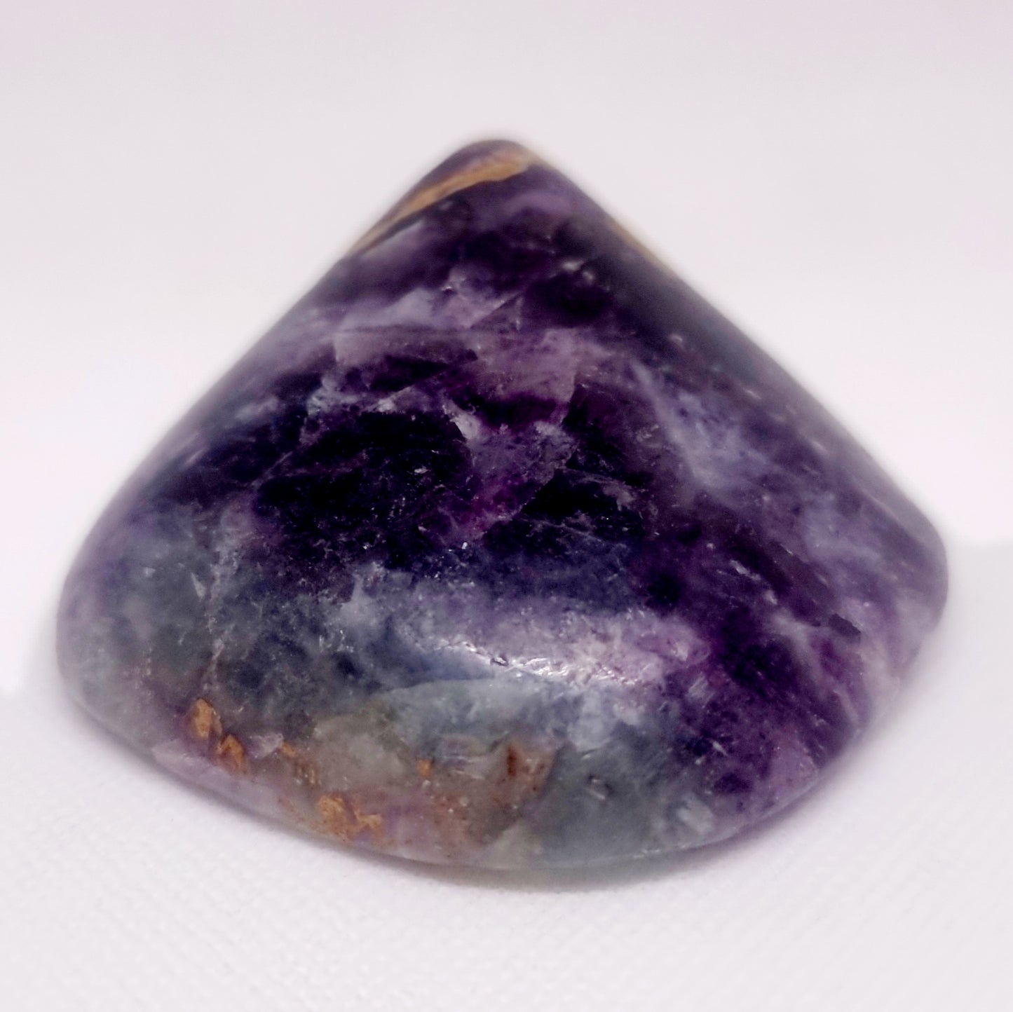 POLISHED RAINBOW FLUORITE FREE FORM 333 g - MENTAL CLARITY