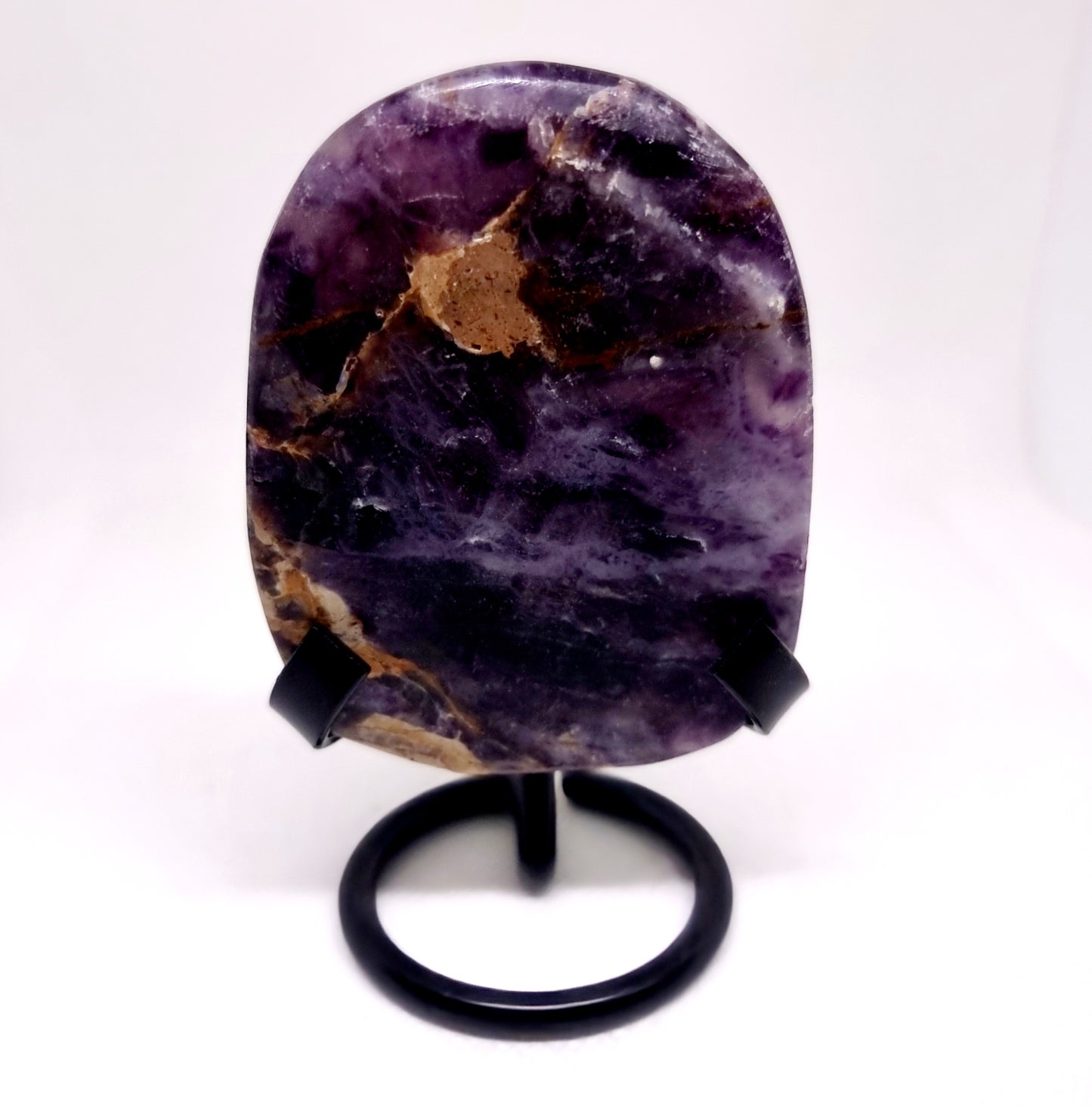 RAINBOW FLUORITE POLISHED FREEFORM 130 g - MENTAL CLARITY