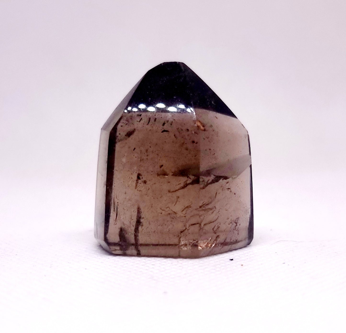 SMOKY PHANTOM QUARTZ POINT 43 g - GROUNDING & PROTECTION