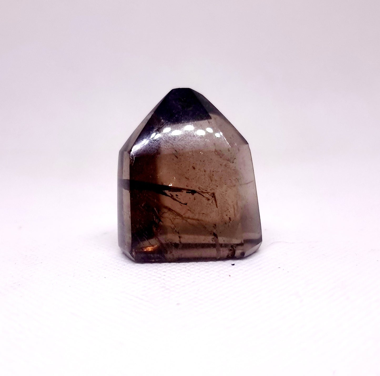 SMOKY PHANTOM QUARTZ POINT 43 g - GROUNDING & PROTECTION