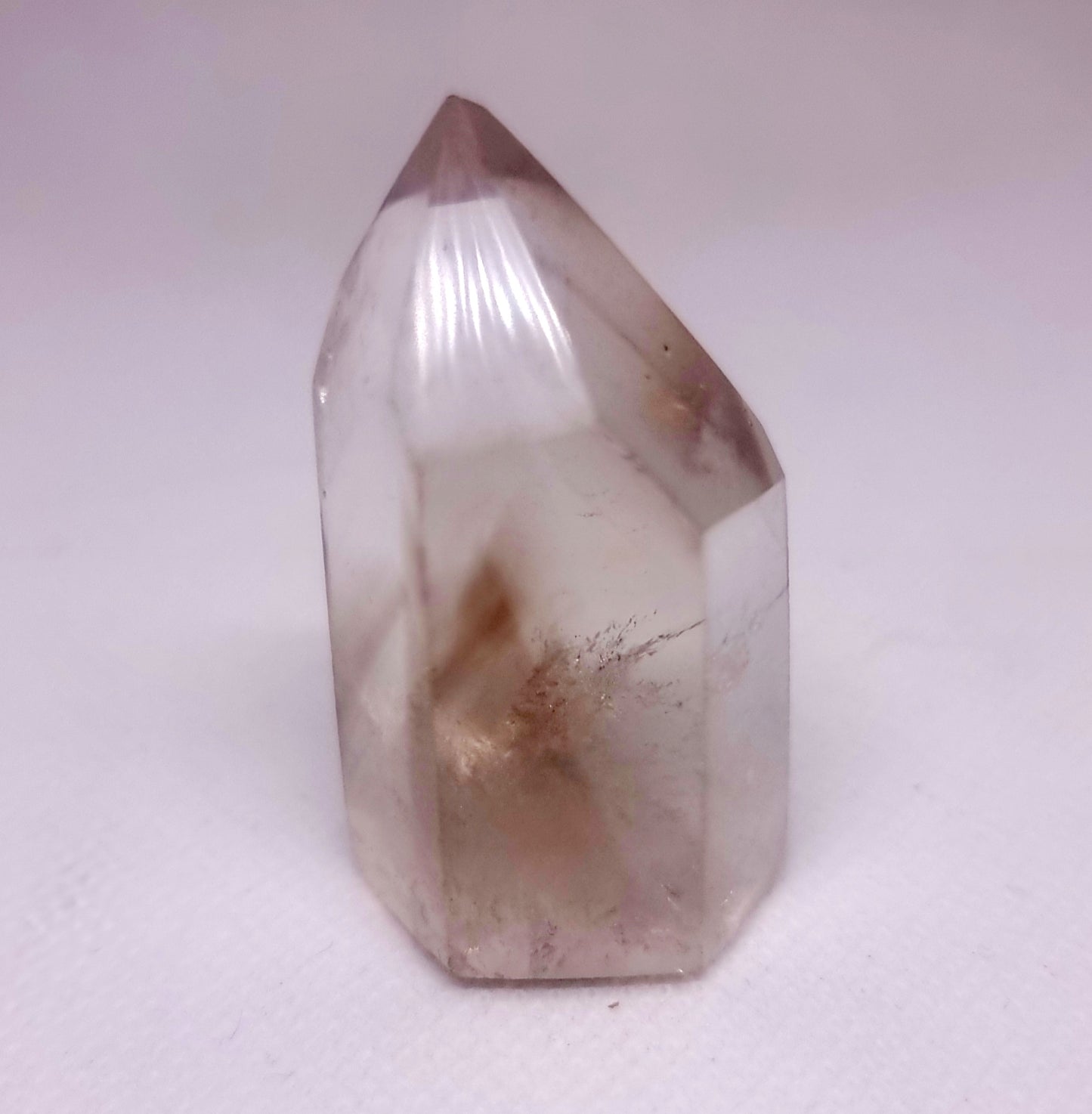 SMOKY PHANTOM QUARTZ POINT 38 g - GROUNDING & PROTECTION