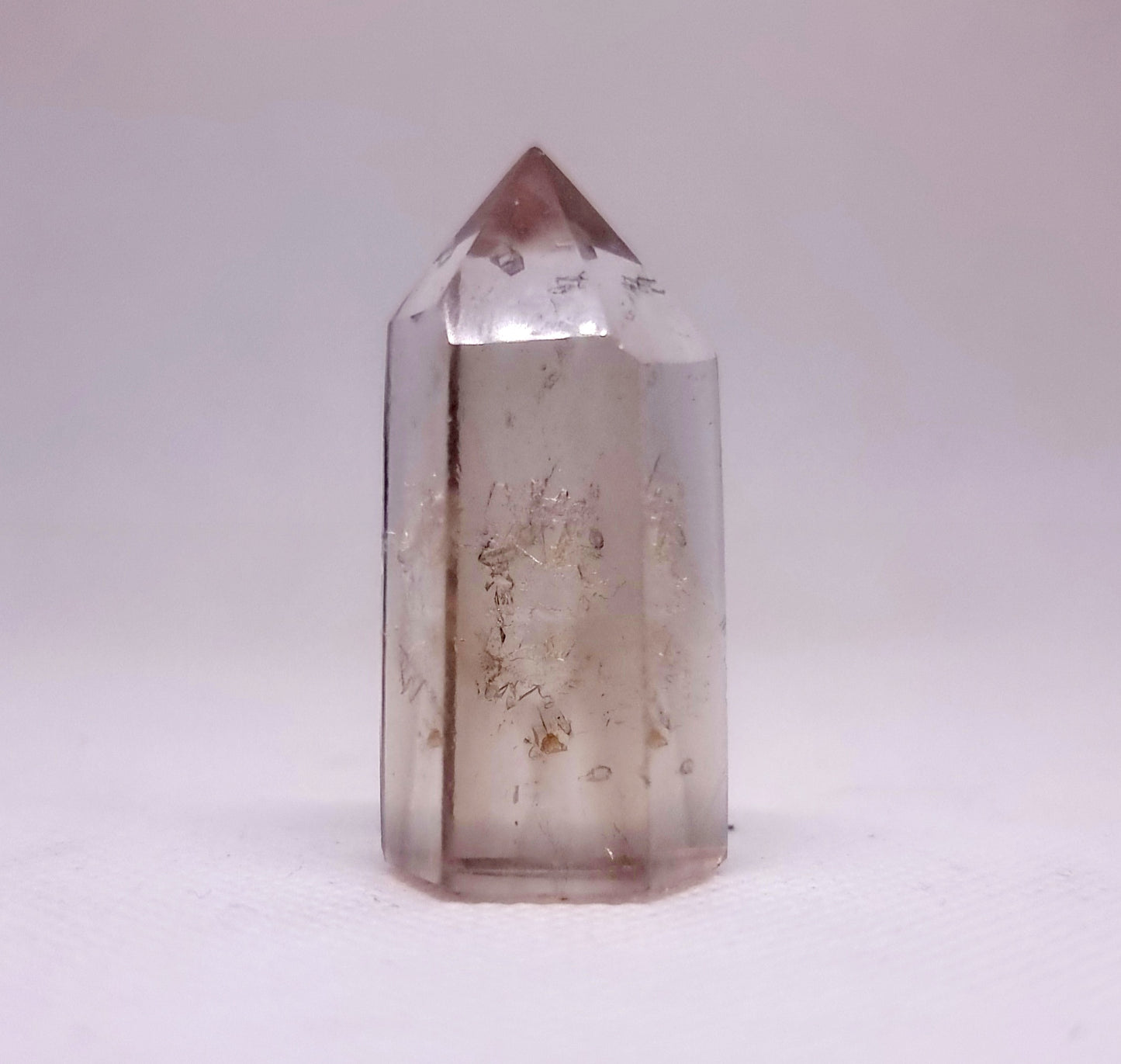 SMOKY PHANTOM QUARTZ POINT 26 g - GROUNDING & PROTECTION