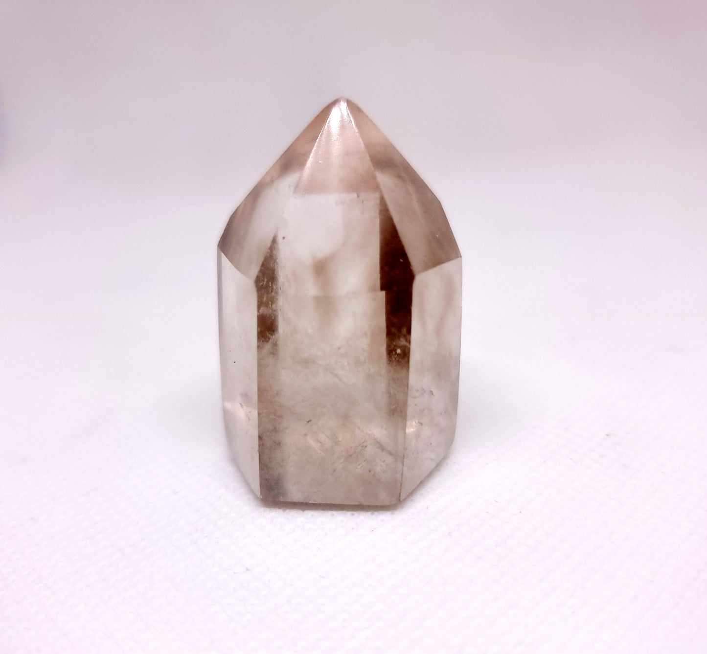 SMOKY PHANTOM QUARTZ POINT 38 g - GROUNDING & PROTECTION