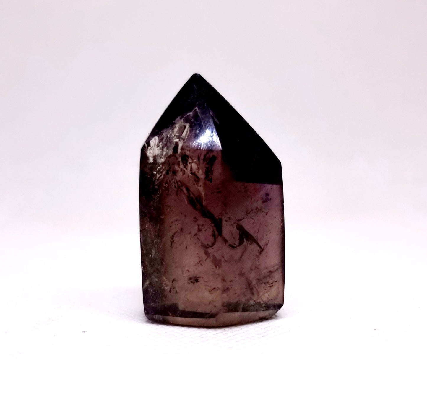 SMOKY PHANTOM QUARTZ POINT 55 g - GROUNDING & PROTECTION