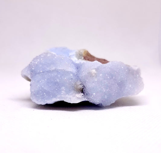 BLUE LACE AGATE GEODE 164 g - SERENITY, COMMUNICATION & INNER CALM