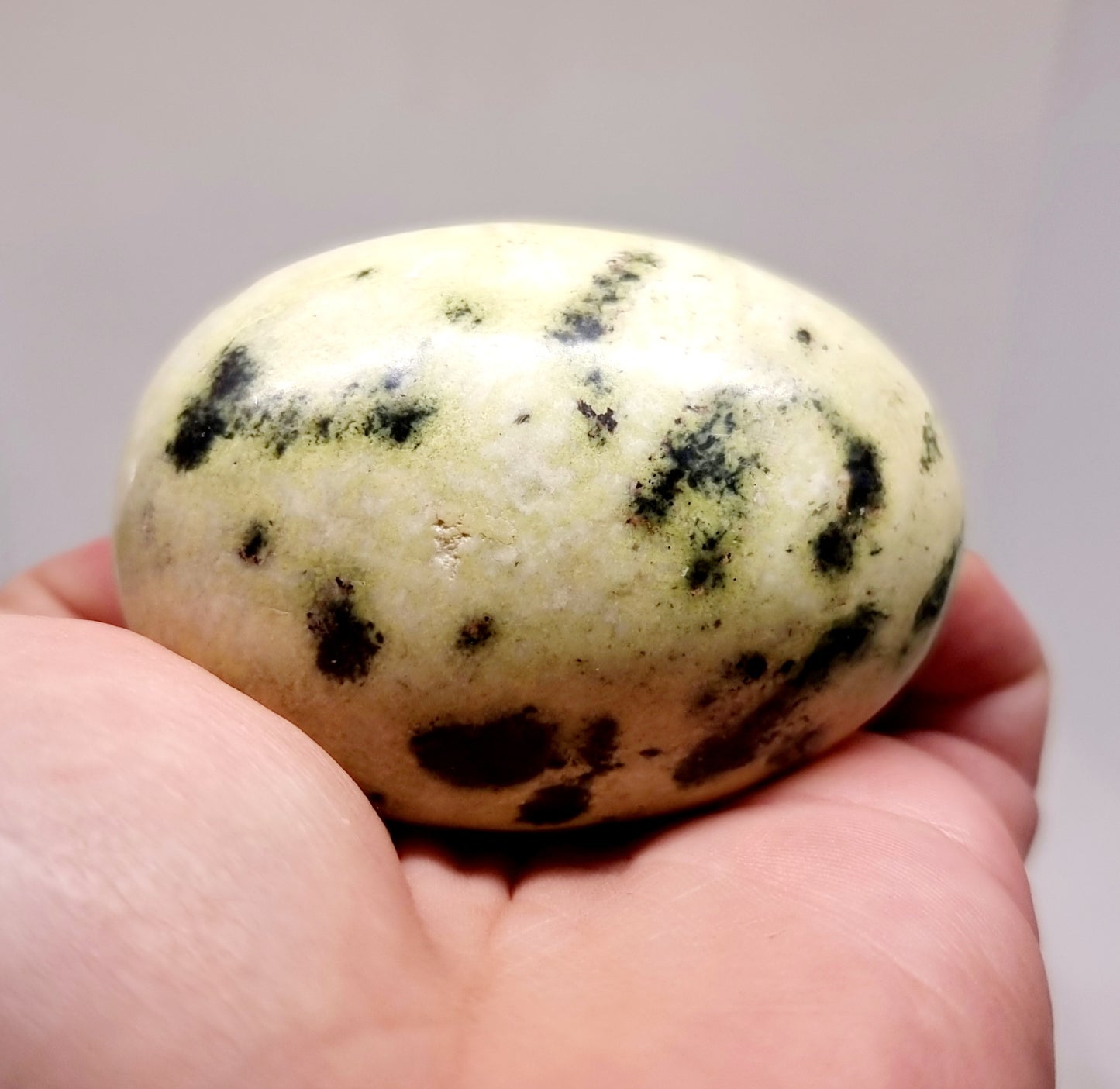LEOPARD STONE / SERPENTINE POLISHED GALLET 164 g - INTUITION