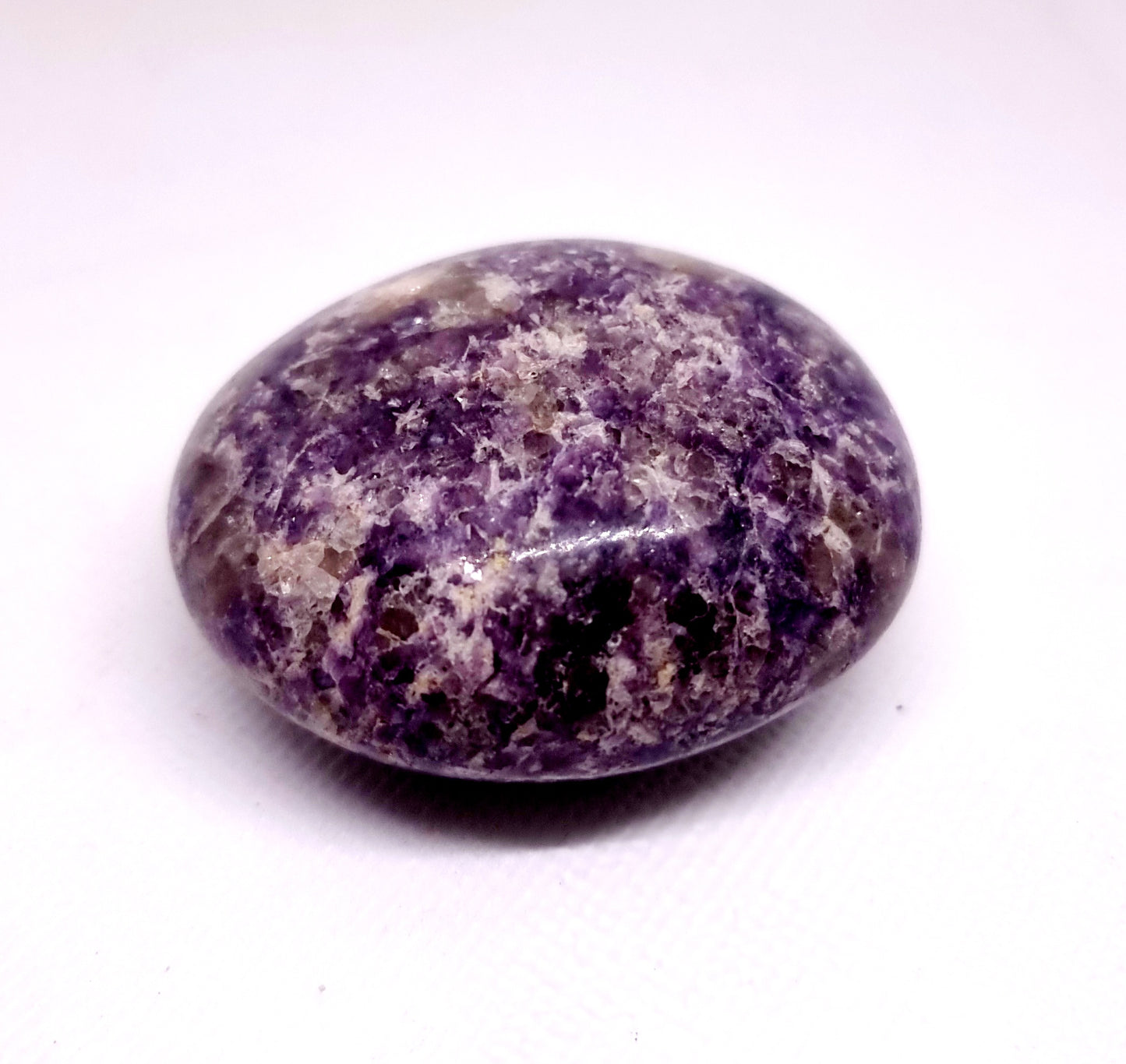 LEPIDOLITE POLISHED GALLET 148 g - AKASHIC RECORDS
