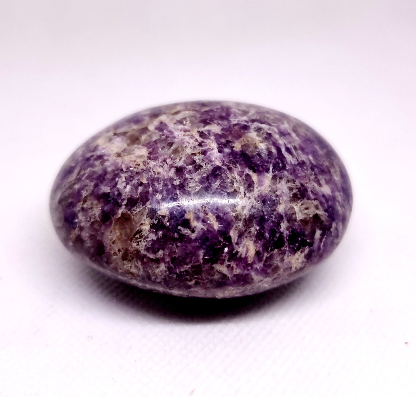 LEPIDOLITE POLISHED GALLET 148 g - AKASHIC RECORDS