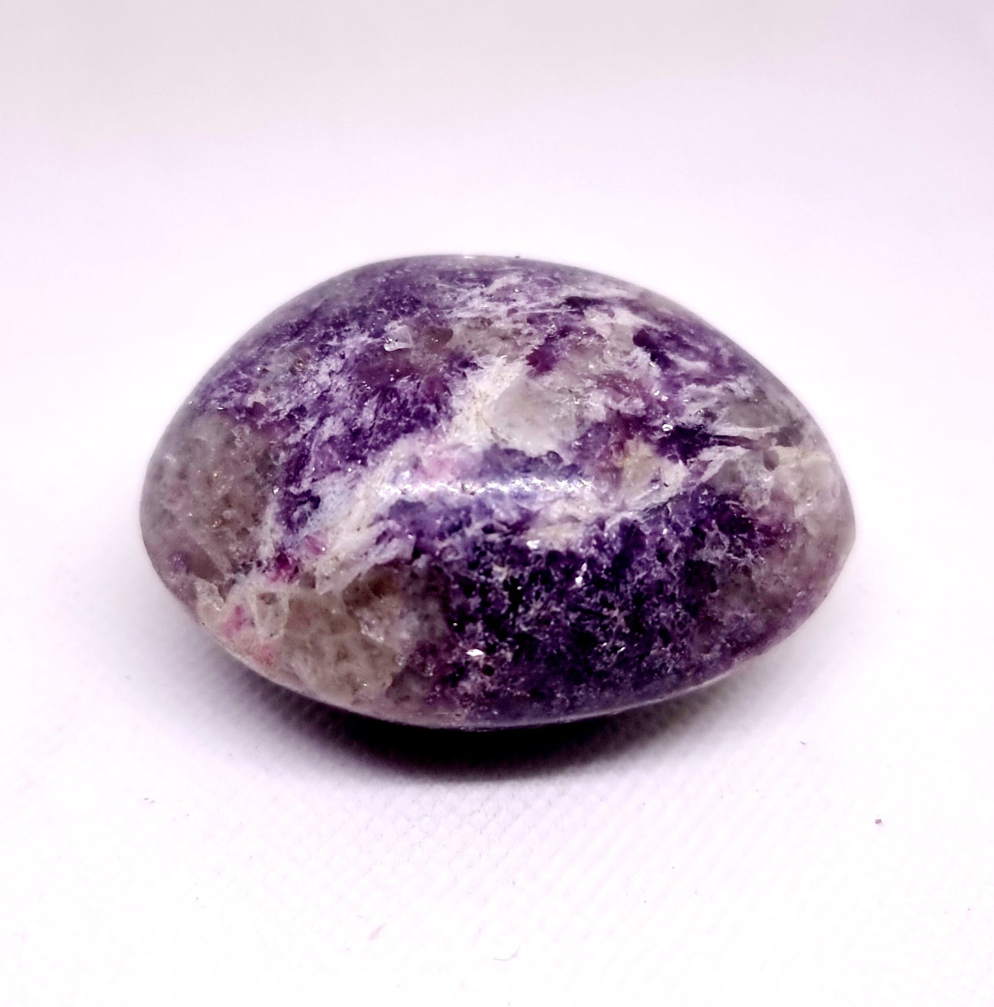 LEPIDOLITE POLISHED GALLET 131 g - AKASHIC RECORDS
