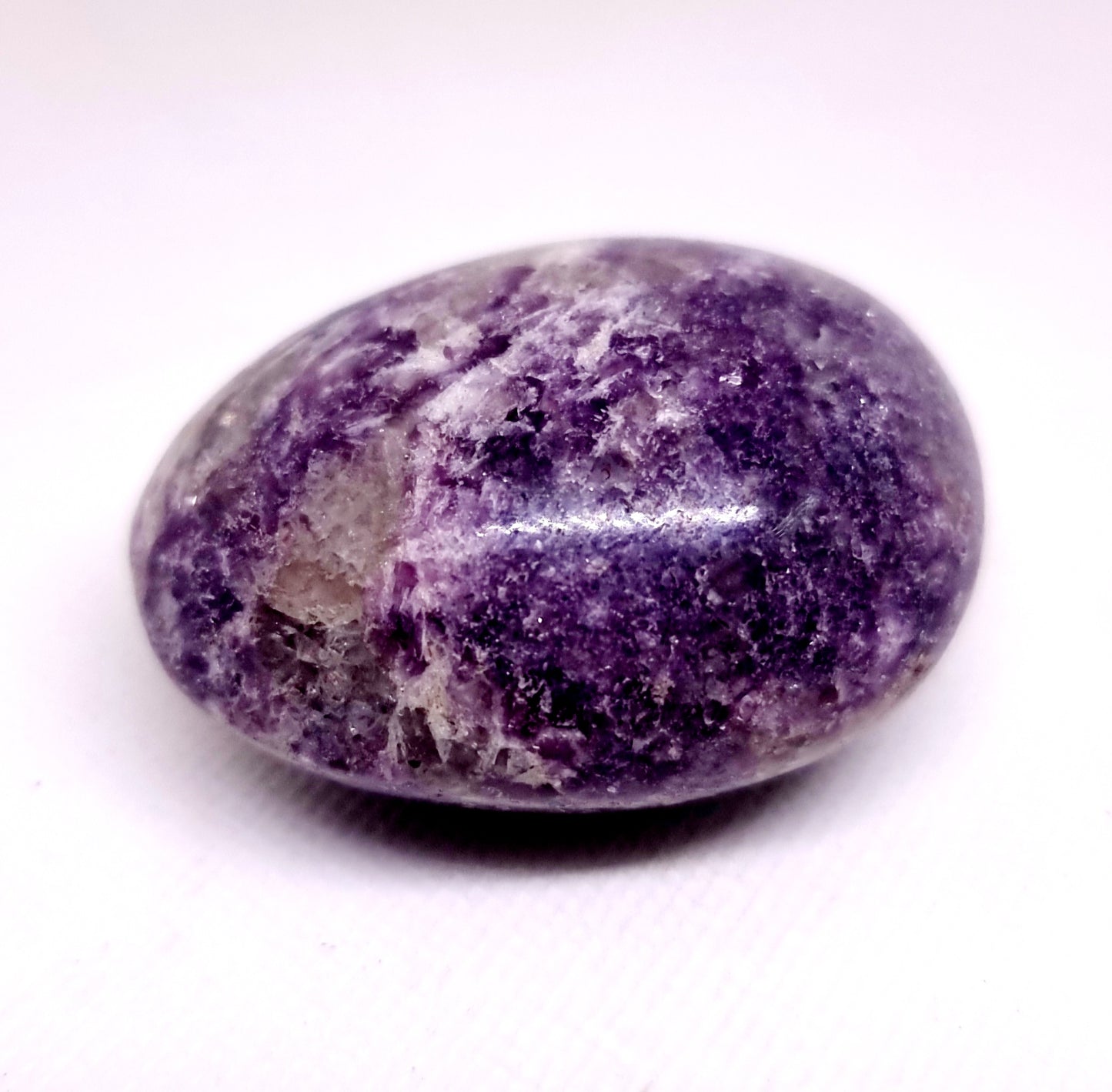 LEPIDOLITE POLISHED GALLET 131 g - AKASHIC RECORDS