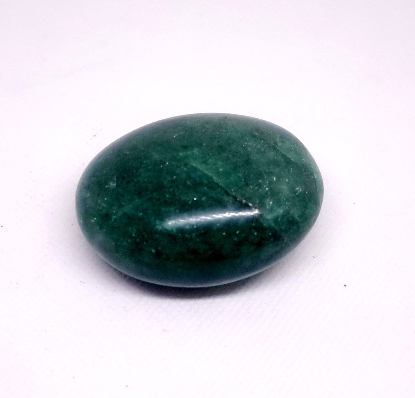 GREEN FUCHSITE QUARTZ POLISHED GALLET 106 g - ABUNDANCE