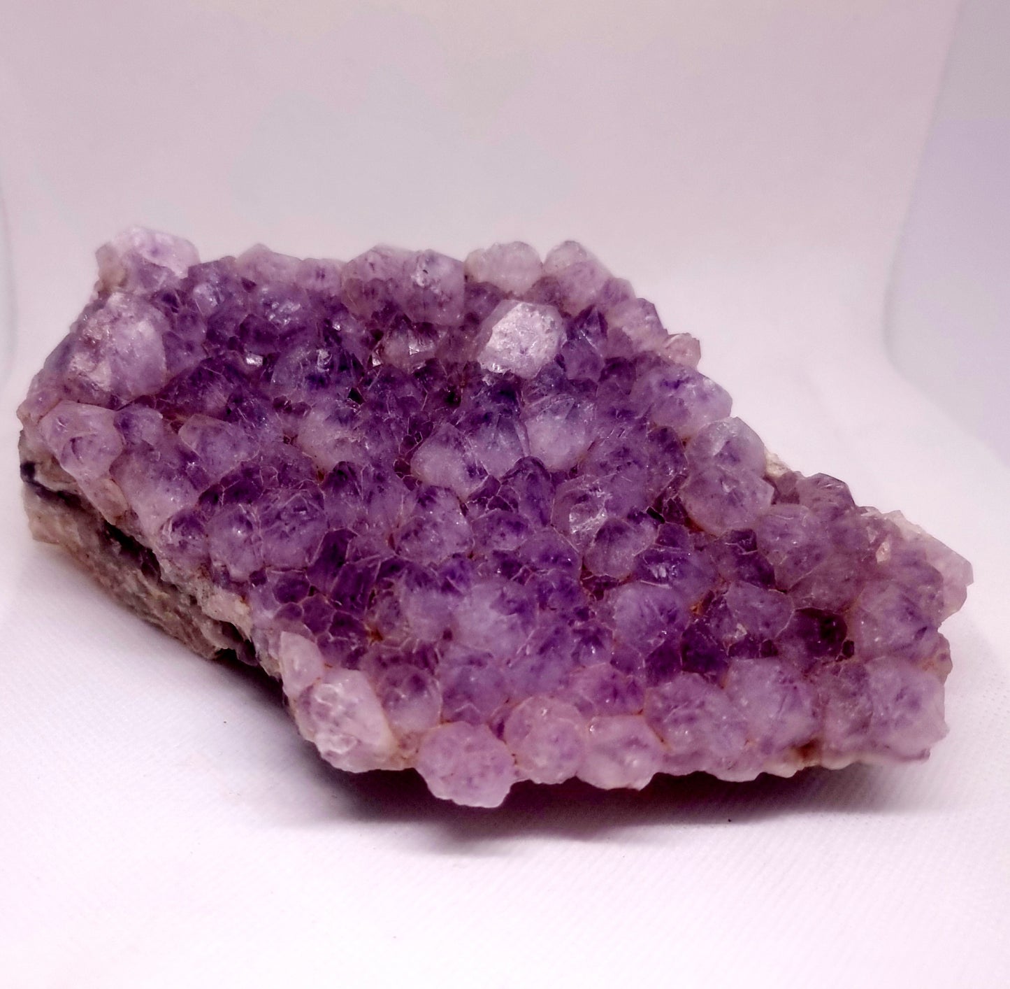 NATURAL AMETHYST PHANTOM QUARTZ CLUSTER 1.05 kg - INTUITION