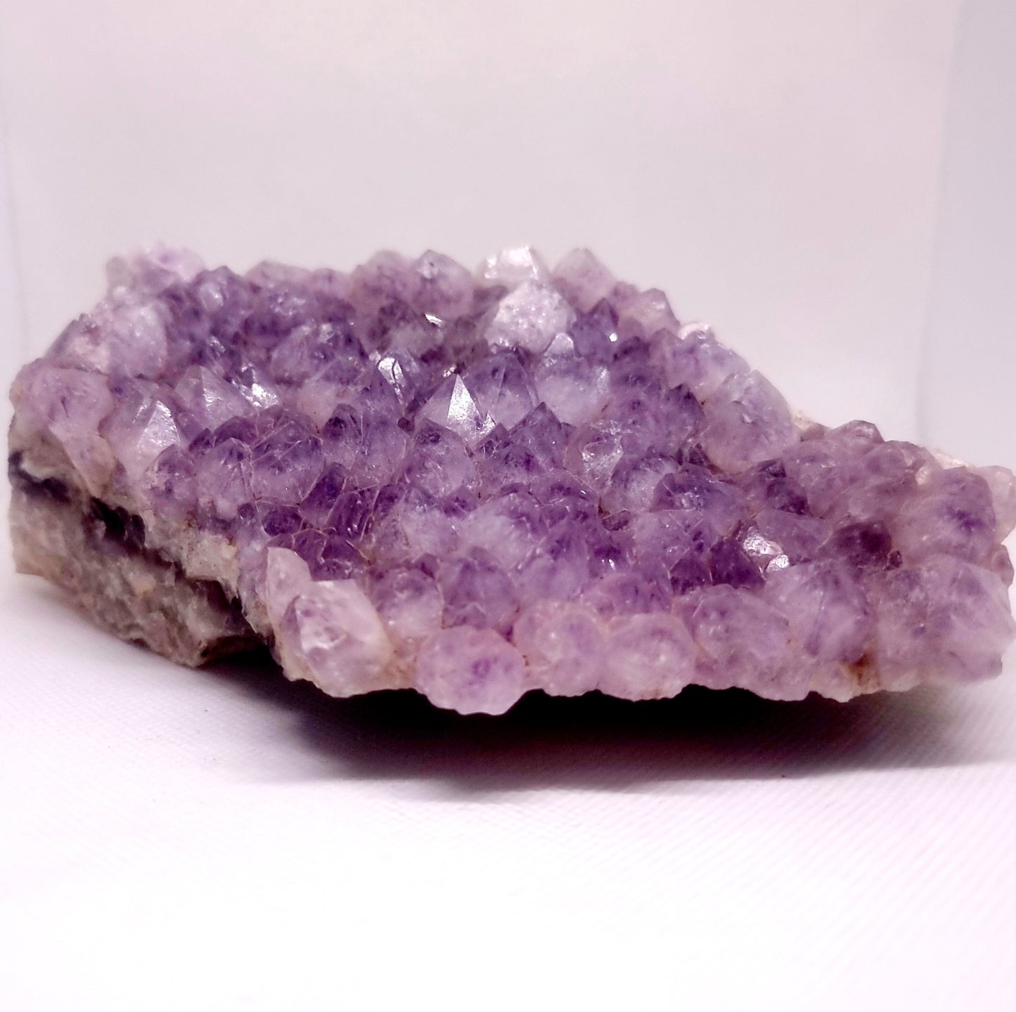 NATURAL AMETHYST PHANTOM QUARTZ CLUSTER 1.05 kg - INTUITION