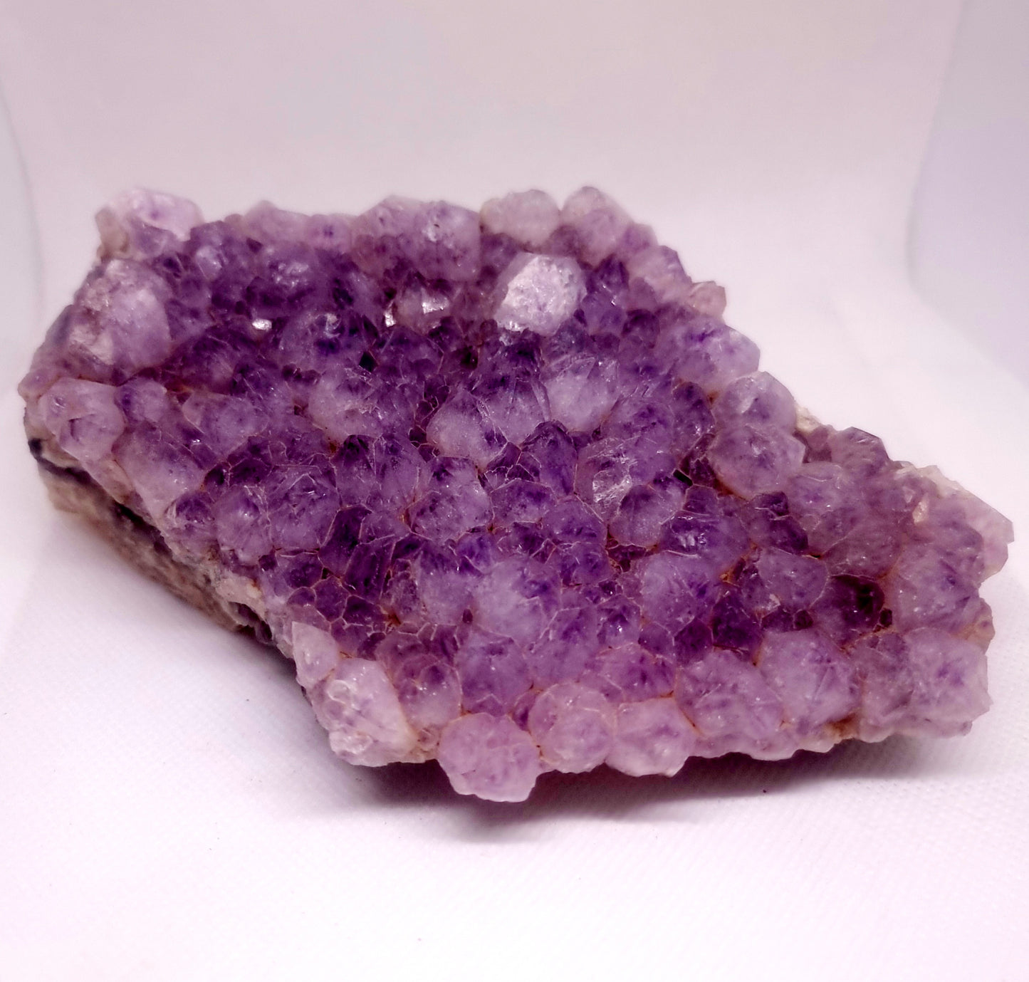 NATURAL AMETHYST PHANTOM QUARTZ CLUSTER 1.05 kg - INTUITION